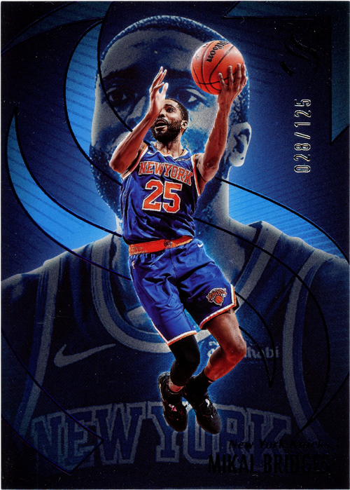 Mikal Bridges trading card
