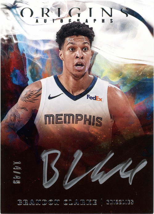 Brandon Clarke trading card