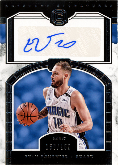 Evan Fournier trading card