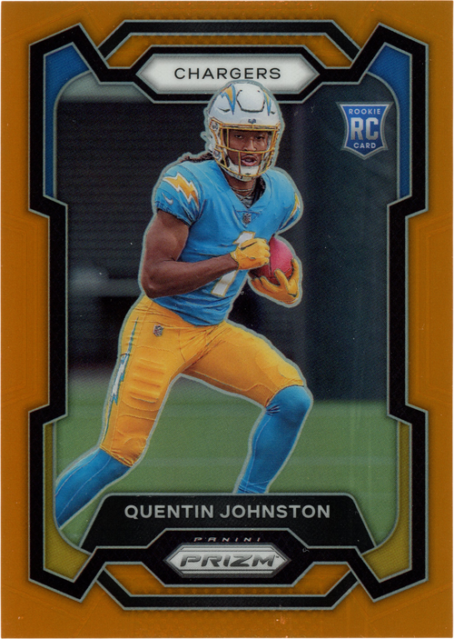 Quentin Johnston trading card