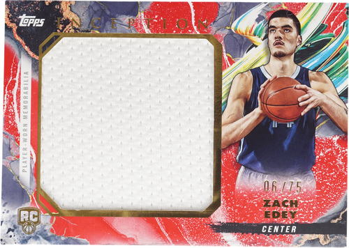 Zach Edey trading card