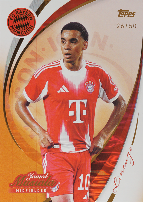 Jamal Musiala trading card