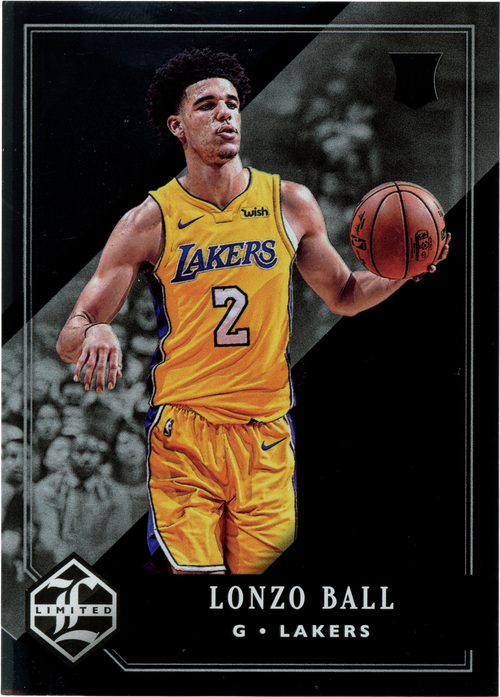 Lonzo Ball trading card