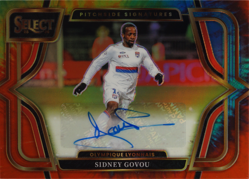 Sidney Govou trading card