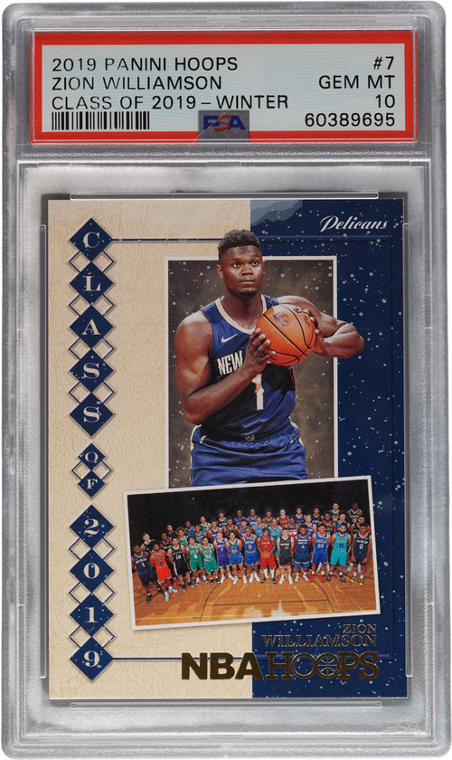 Zion Williamson trading card