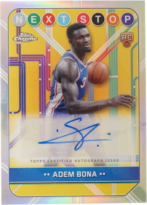 Adem Bona trading card