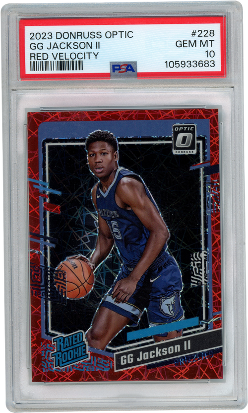 GG Jackson II trading card