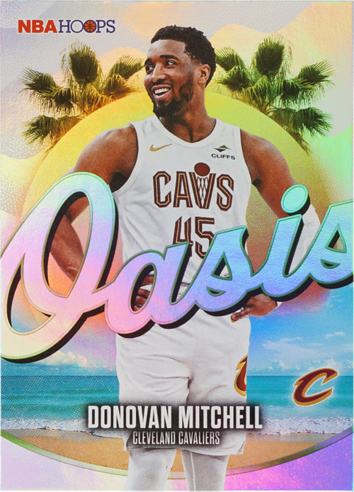 Donovan Mitchell trading card