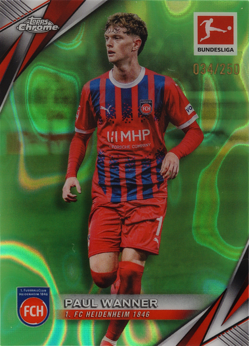 Paul Wanner trading card