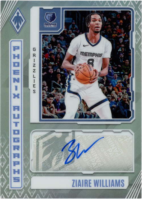 Ziaire Williams trading card