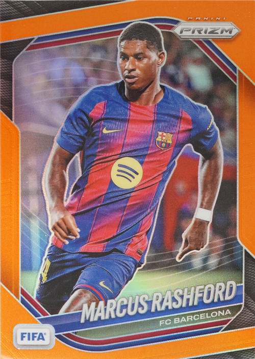 Marcus Rashford trading card
