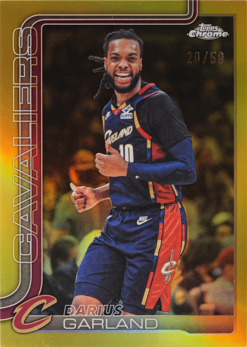 Darius Garland trading card