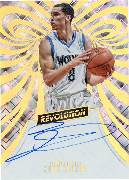 Zach LaVine trading card