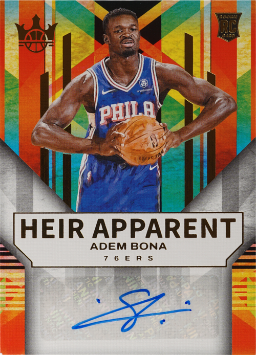 Adem Bona trading card