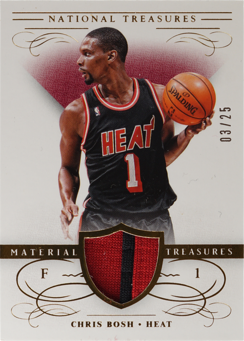 Chris Bosh trading card