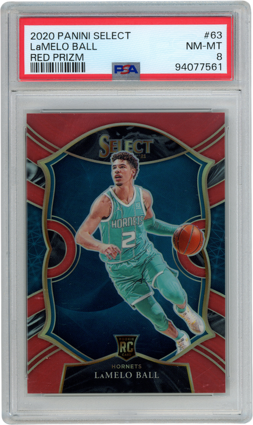 LaMelo Ball trading card