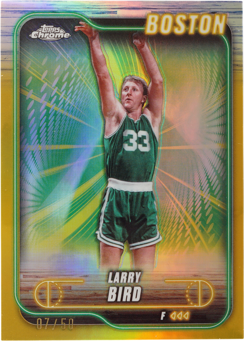 Larry Bird trading card