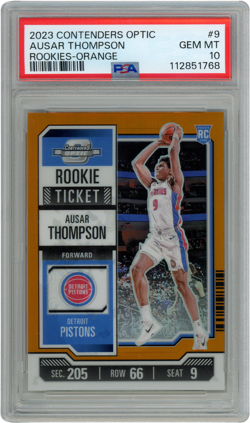 Ausar Thompson trading card