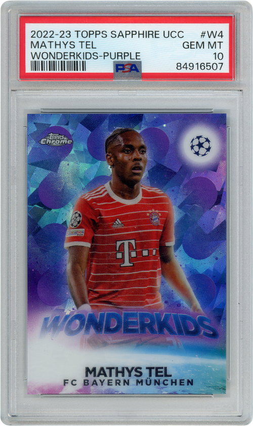 Mathys Tel trading card