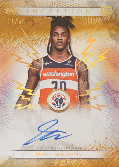 Jamir Watkins trading card