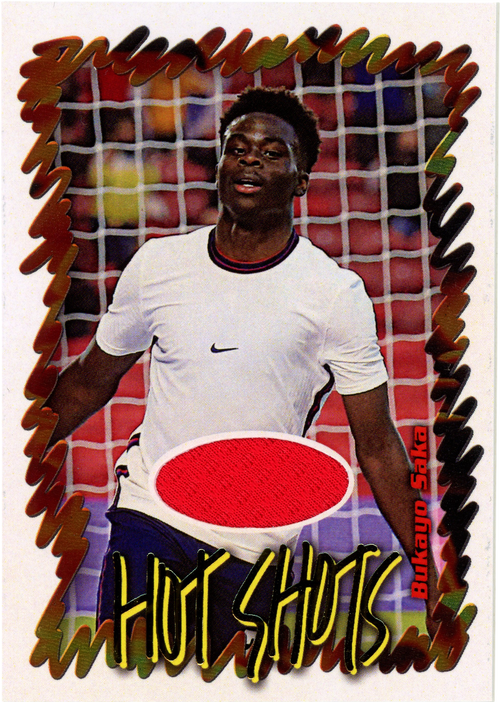Bukayo Saka trading card