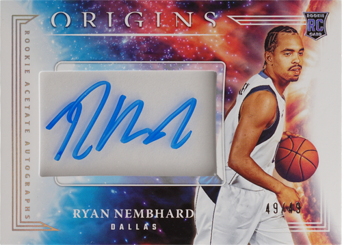 Ryan Nembhard trading card