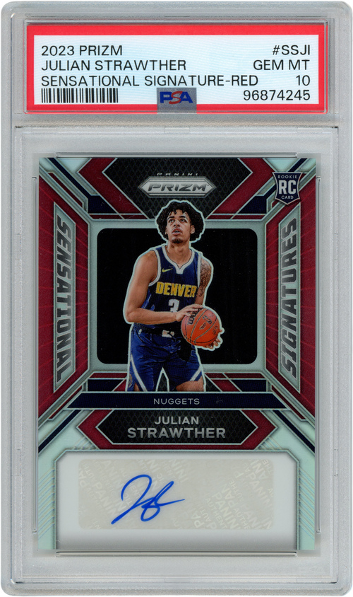 Julian Strawther trading card