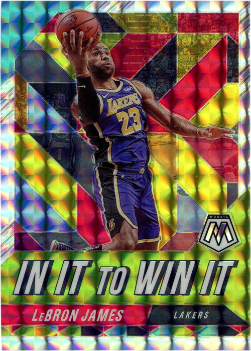 LeBron James trading card