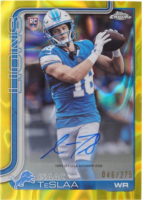 Isaac TeSlaa trading card