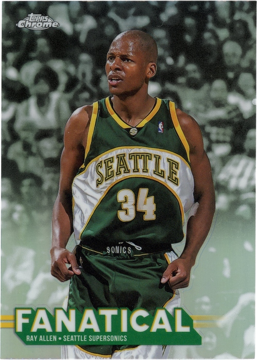 Ray Allen trading card