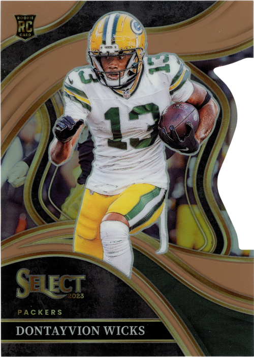 Dontayvion Wicks trading card