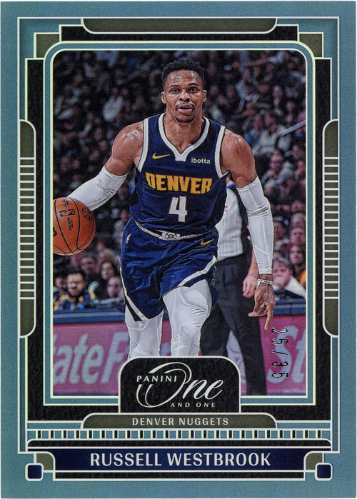 Russell Westbrook trading card
