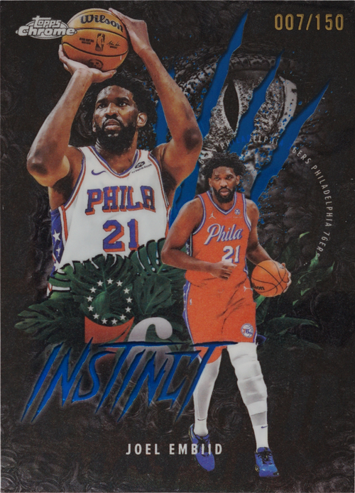 Joel Embiid trading card