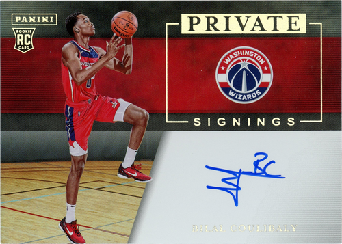 Bilal Coulibaly trading card