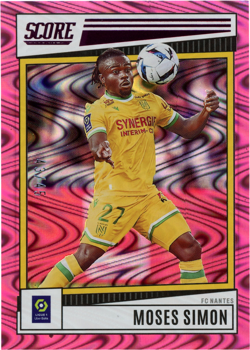 Moses Simon trading card