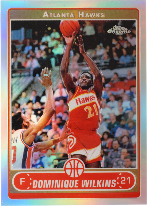 Dominique Wilkins trading card