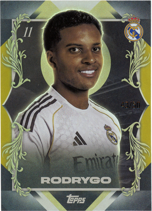 Rodrygo trading card