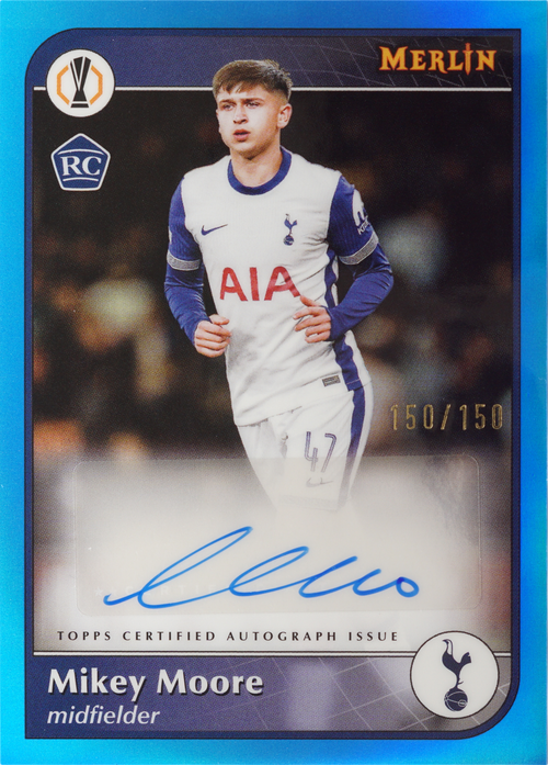 Mikey Moore trading card