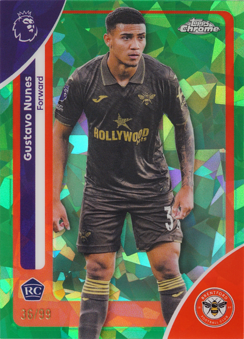 Gustavo Nunes trading card