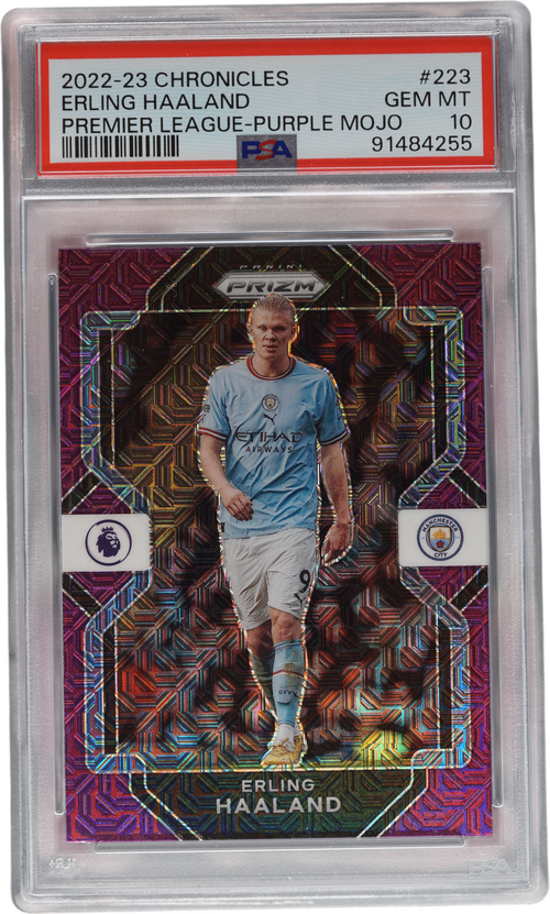 Erling Haaland trading card