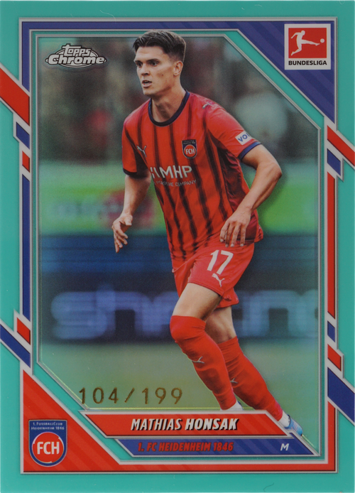 Mathias Honsak trading card