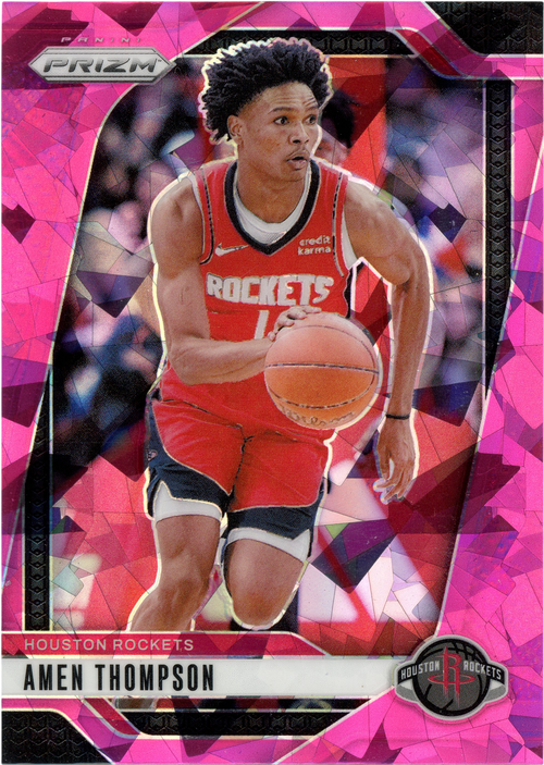 Amen Thompson trading card