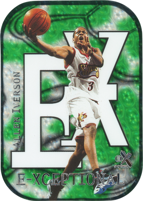 Allen Iverson trading card