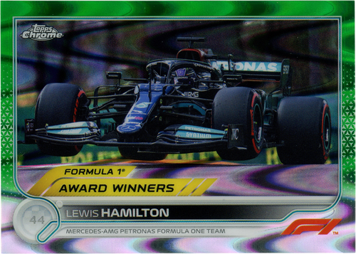 Lewis Hamilton trading card