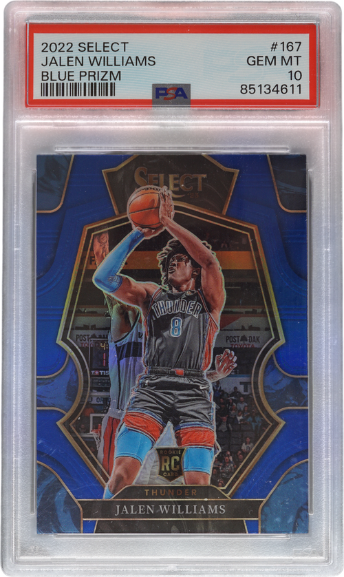 Jalen Williams trading card