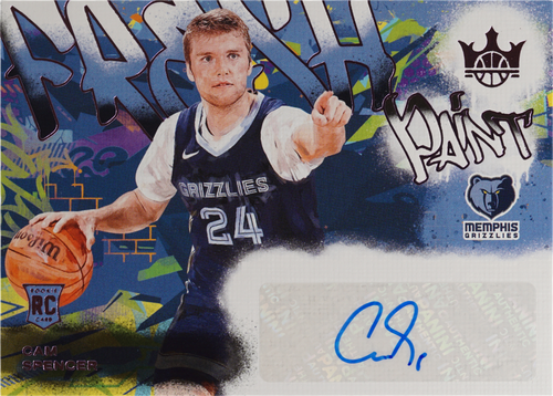 Cam Spencer trading card