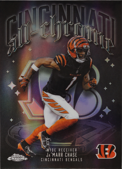 Ja'Marr Chase trading card