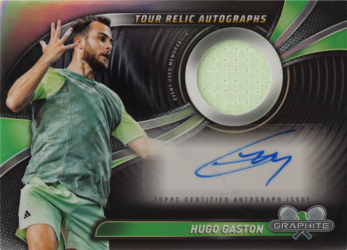 Hugo Gaston trading card