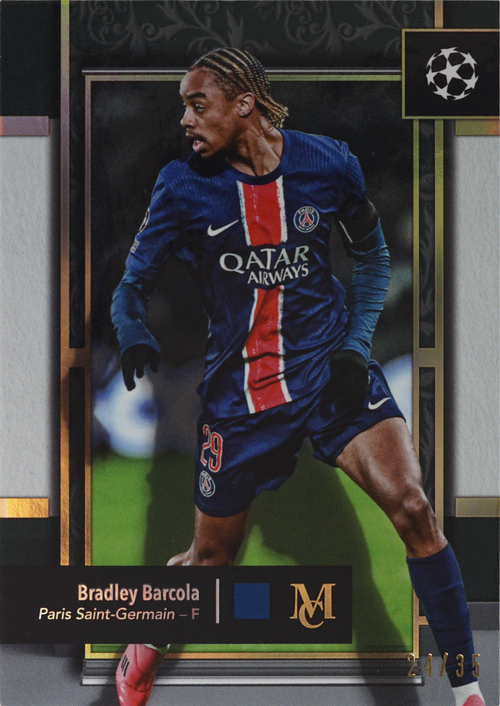 Bradley Barcola trading card
