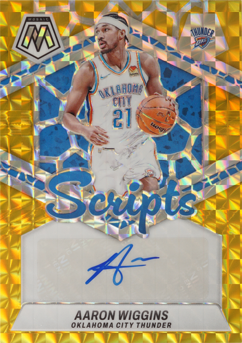 Aaron Wiggins trading card